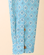 Light Blue Full Sleeves Cotton Shirt