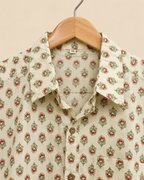Floral Printed Cotton Men's Shirt