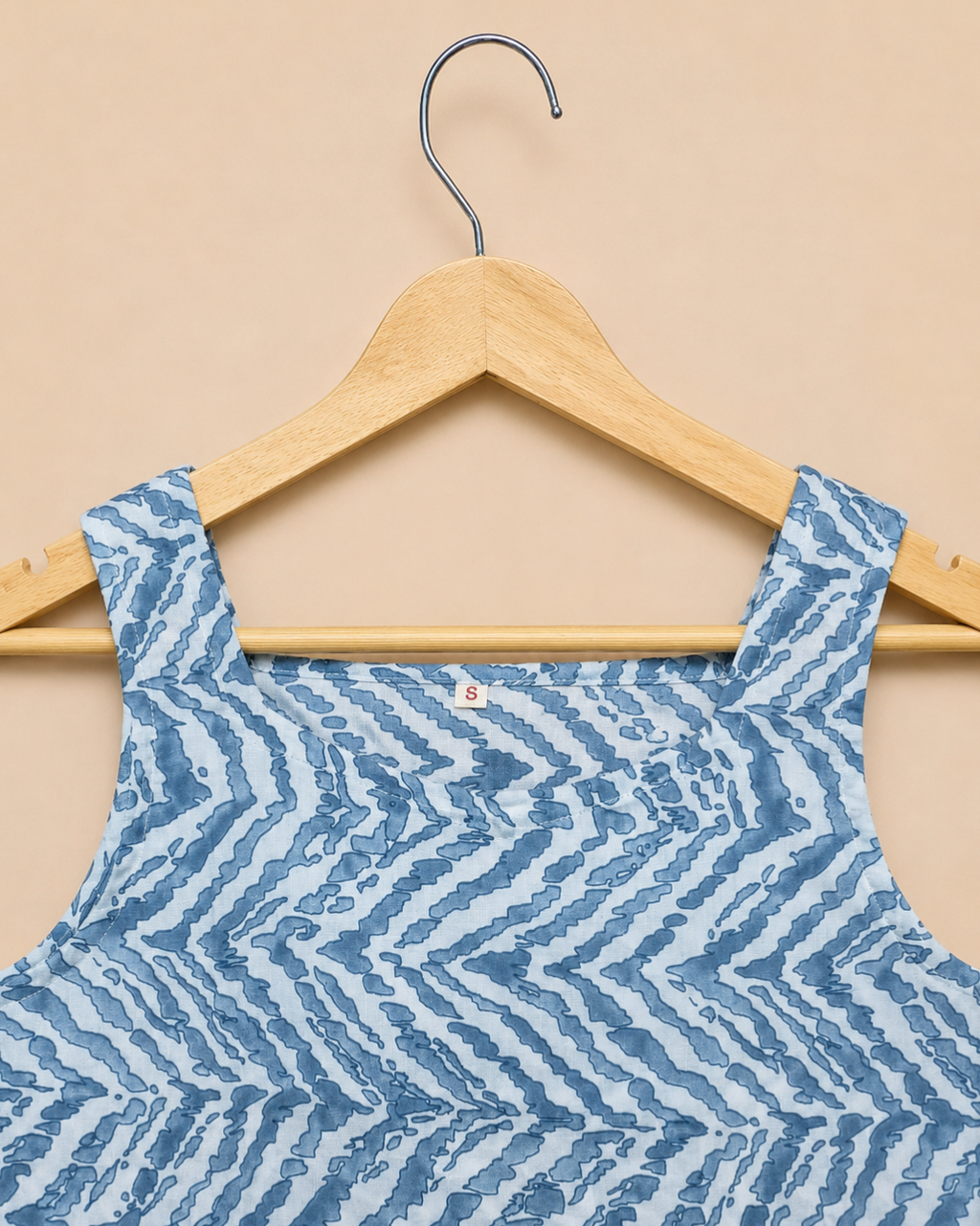 Grey Cut Sleeve Cotton Top