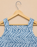Grey Cut Sleeve Cotton Top