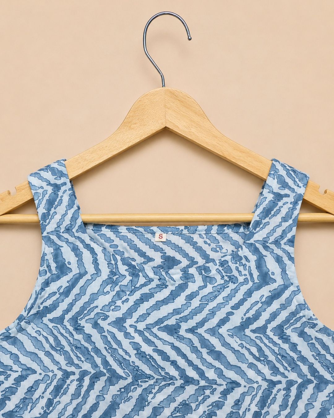 Grey Cut Sleeve Cotton Top