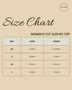 Grey Cut Sleeve Cotton Top